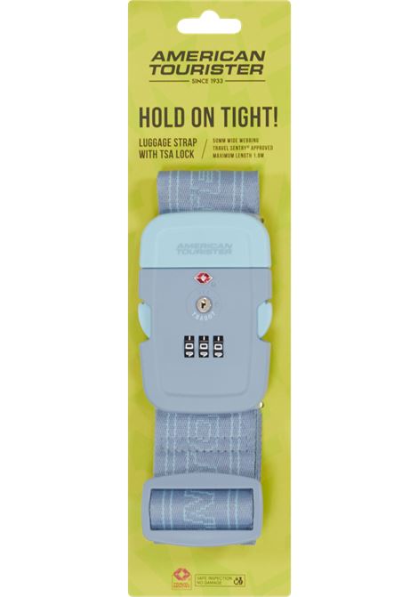Luggage Strap Cinghia con chiusura TSA AMERICAN TOURISTER | LUGGAGE BELT TSASTONE BLU